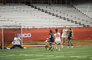 The Fighting Irish mixed long possessions with quick goals to score 16 in a dominating win. 