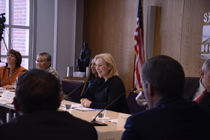 Sen. Kirsten Gillibrand (D-N.Y.) recently reintroduced the Family and Medical Insurance Leave (FAMILY) Act, which she has promoted since 2013.