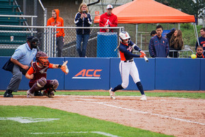 Alicia Hansen went 3-for-3 with two RBI in Syracuse's 6-2 win against Cornell