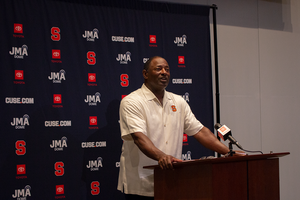 Dino Babers reiterated it was his decision to take out Garrett Shrader against Notre Dame.
